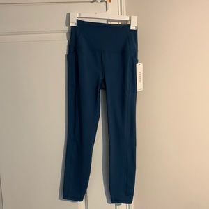 RBX Ankle Length High Waisted Leggings with side pockets